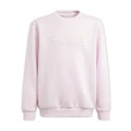 Adidas ALL SZN Graphic Sweatshirt in Clear Pink 9-10