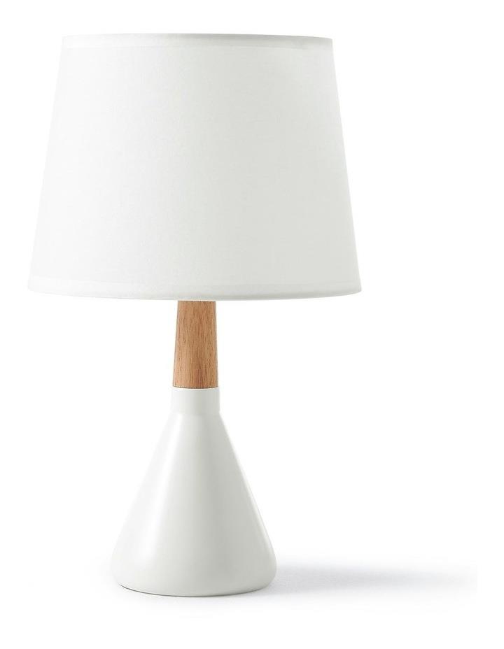 Sherwood Home Preston Table Lamp in White