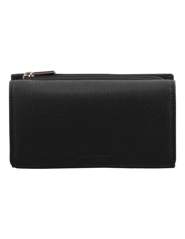 PIERRE CARDIN Tri-Fold Wallet Small in Black