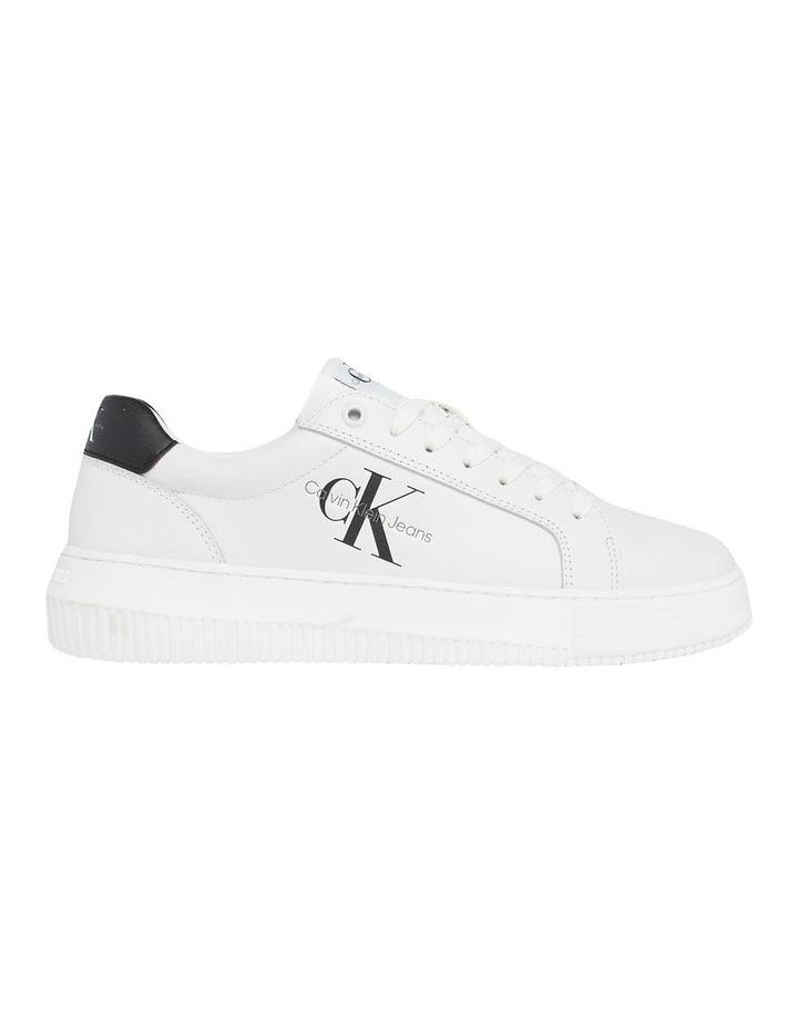 Calvin Klein Leather Trainers in White 36