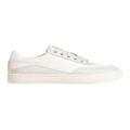 Calvin Klein Leather Trainers in Cream 39
