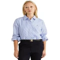 Tommy Hilfiger Essential Stripe Regular Shirt in Blue 42