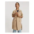 Country Road Trench Coat in Clove Natural 4-5
