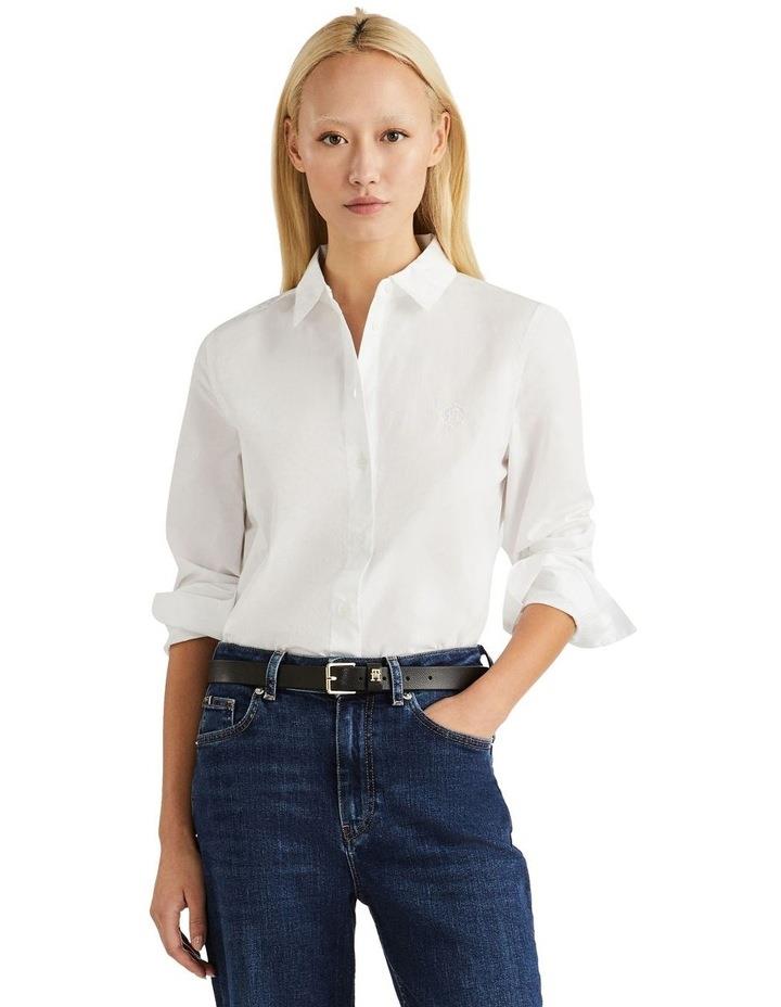 Tommy Hilfiger Essential Regular Shirt in White 34