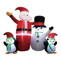 FESTISS Christmas Inflatables Decoration with Built-in LED Light andBlower1.8M Assorted