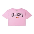 Ellesse Ciciano Crop T-shirt in Pink 8-9