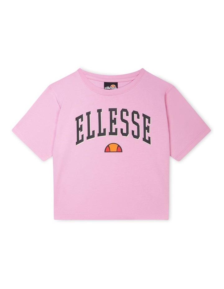 Ellesse Ciciano Crop T-shirt in Pink 10-11