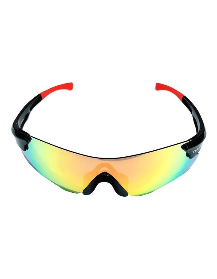 VERPEAK Sport Sunglasses UV400 Interchangeable Lens Breathable Type 2 in Black