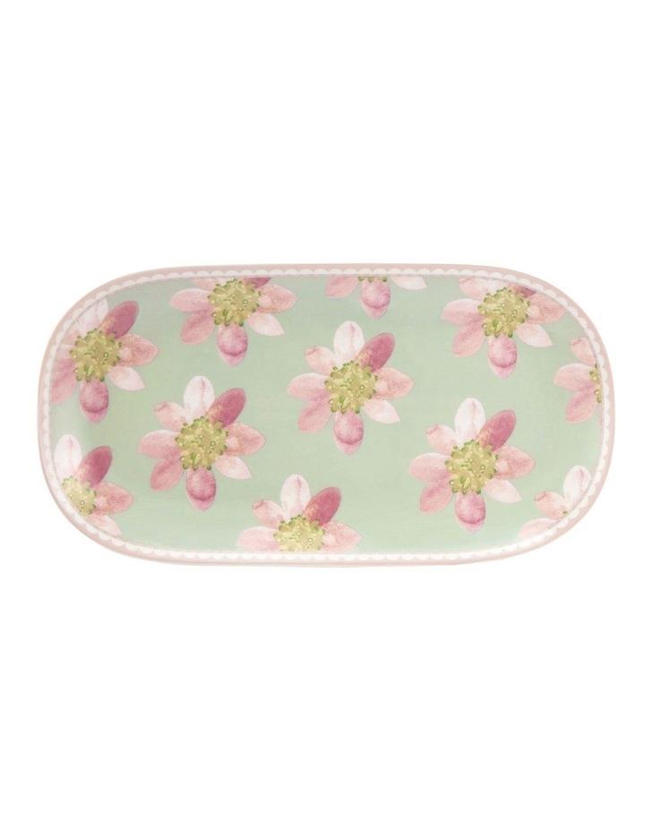 Maxwell & Williams Primula Oval Platter 33x17.5cm Gift Boxed in Sage Assorted