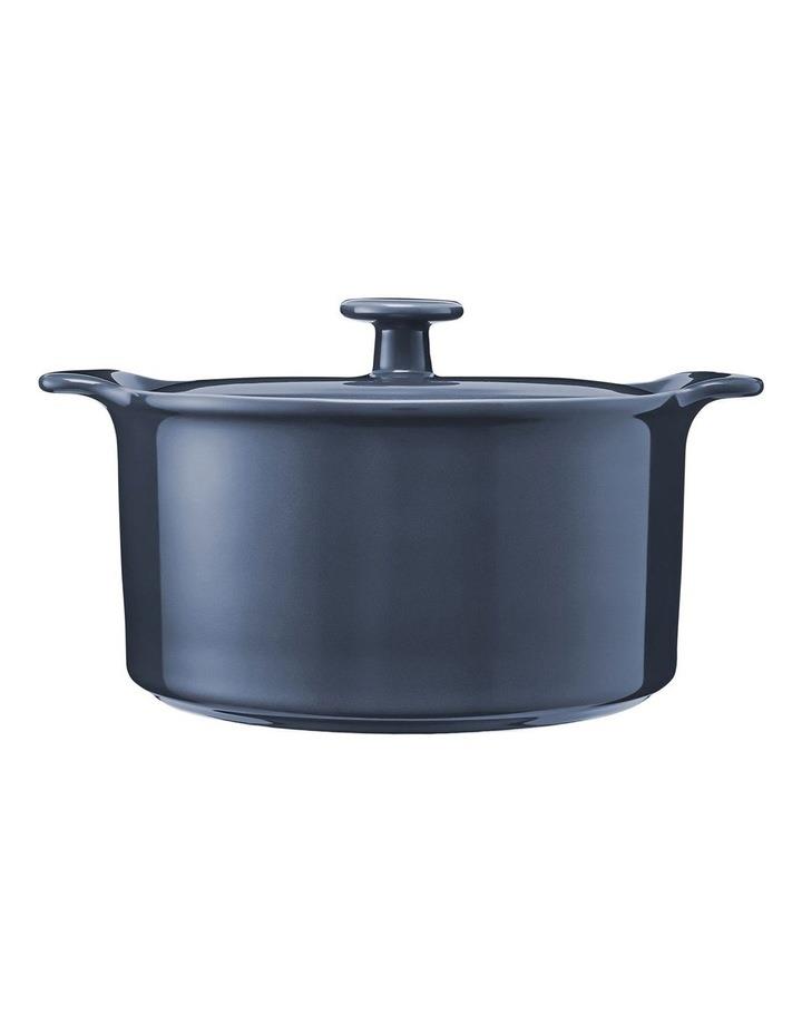 Maxwell & Williams Indulgence Round Casserole 1.3L Gift Boxed in Slate Blue Dark Navy