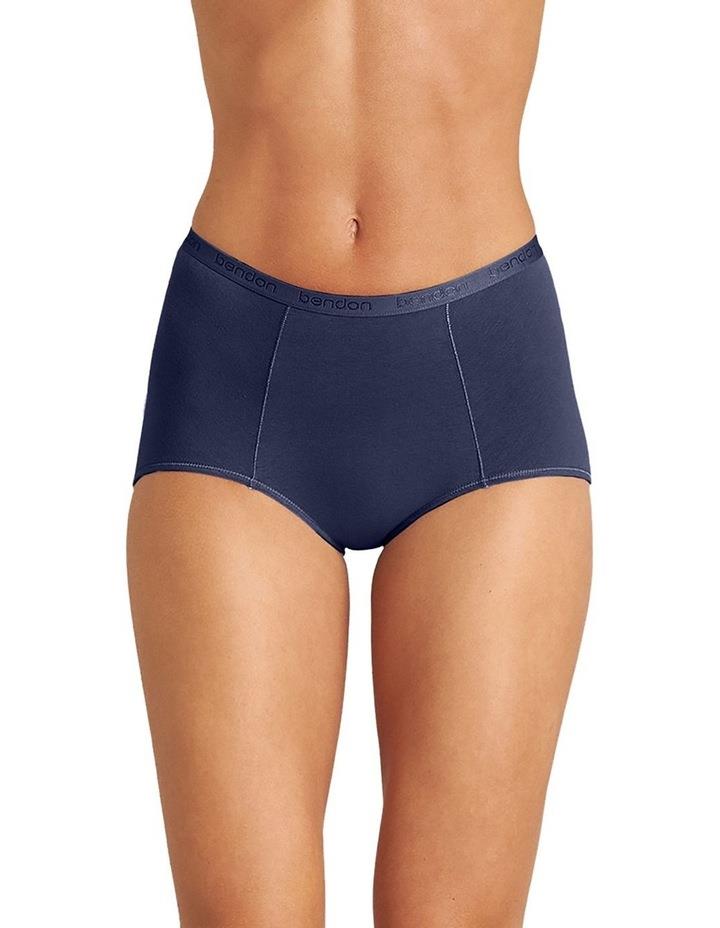 Bendon Body Cotton Full Brief in Medieval Blue Navy S