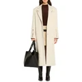 Sass & Bide Empty Note Trench Coat in Oyster Cream 8
