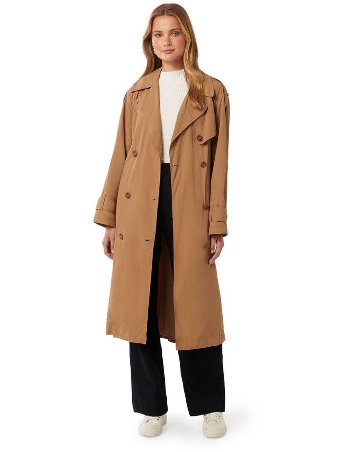 Forever New Alexis Summer Trench Coat in Brown 10