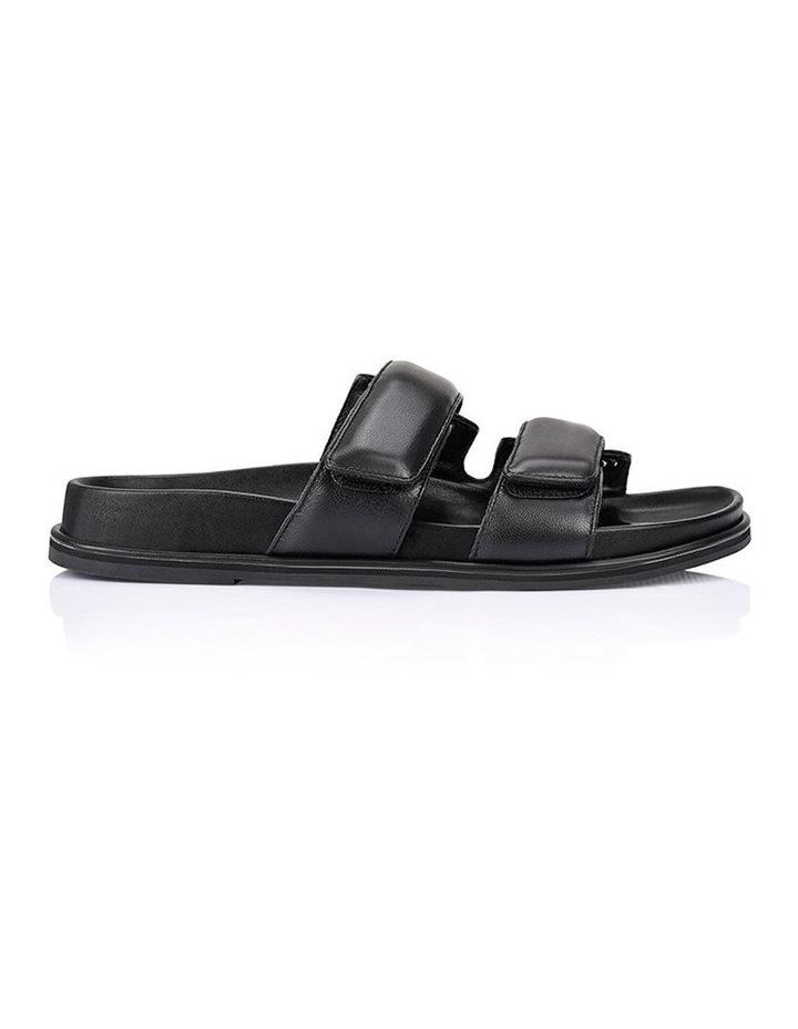 Siren Rio Footbed Sandals in Black 37