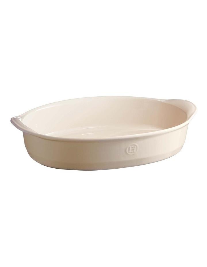 Emile Henry Large Oval Oven Dish 3.8L in Clay Brown