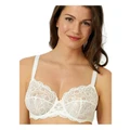 Sans Complexe Ariane Full Cup Underwire Lace Bra in Ivory Natural 10D