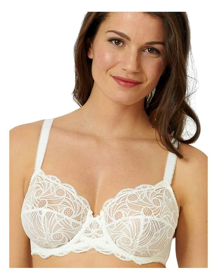 Sans Complexe Ariane Full Cup Underwire Lace Bra in Ivory Natural 14D