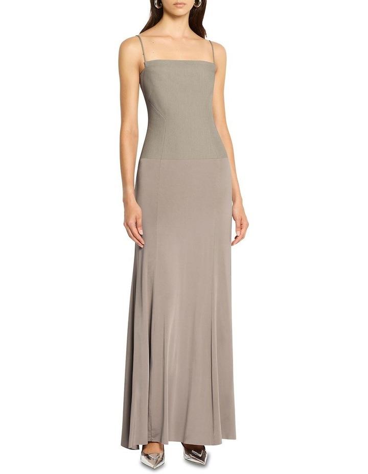 Sass & Bide On Your Mind Maxi Dress in Soft Taupe XS
