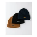 Rusty All-time 3-pack Beanie in Multicolour Assorted