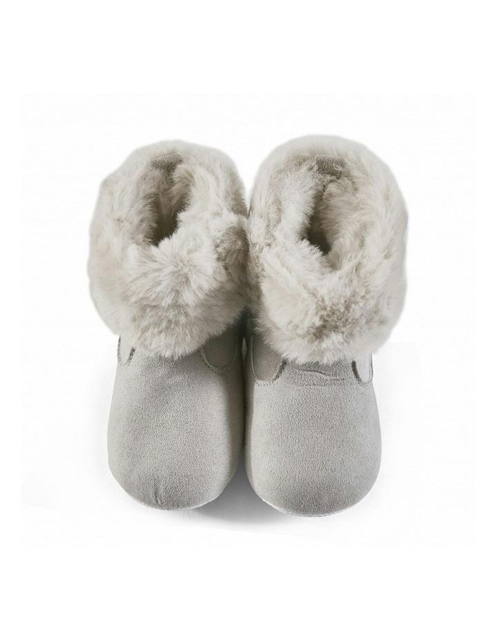 Snugtime Faux Fur Lined Boot in Stone 2