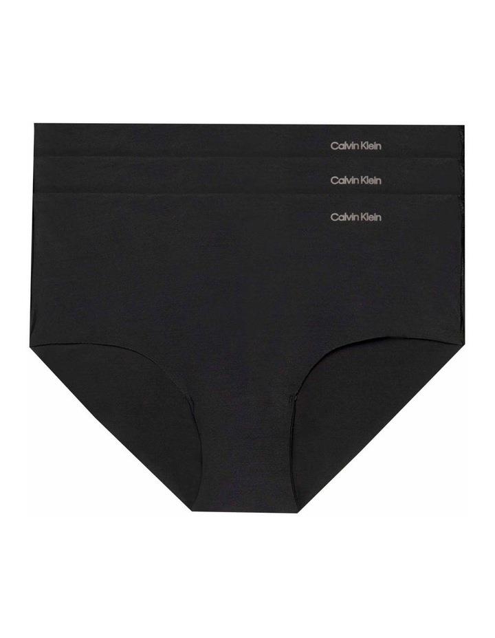 Calvin Klein Invisibles Micro Hipster 3 Pack in Black XL