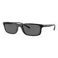 Armani Exchange AX4145S Sunglasses in Black 1