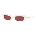 Coach CR610 Sunglasses in White 1