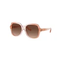Coach CR614 Polarised Sunglasses in Brown 1