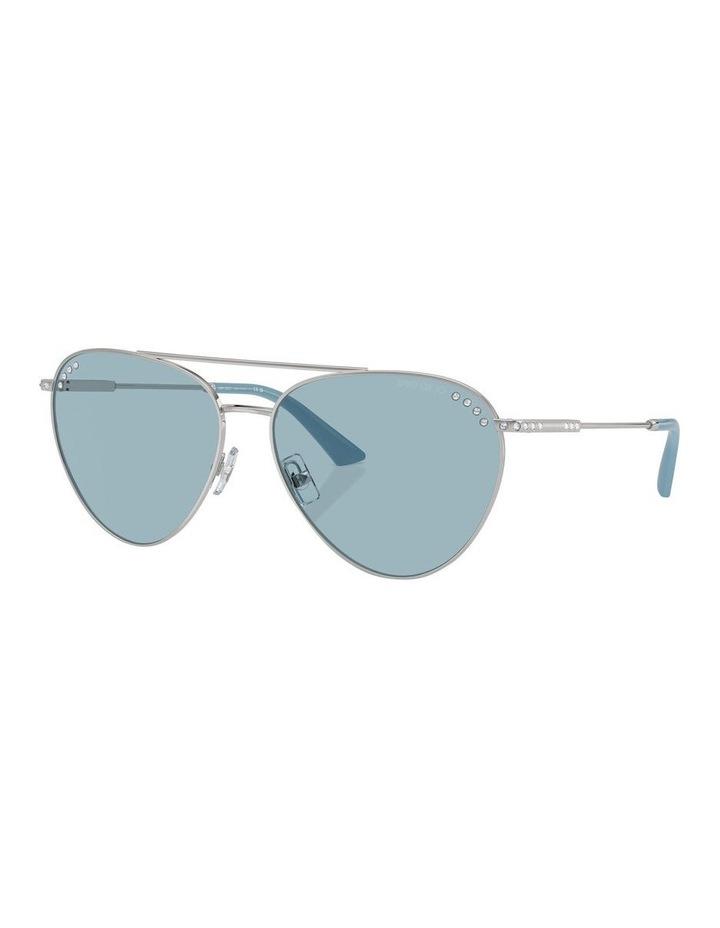 Jimmy Choo JC4002B Sunglasses in Silver 1
