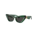 Burberry BE4421U Sunglasses in Green 1