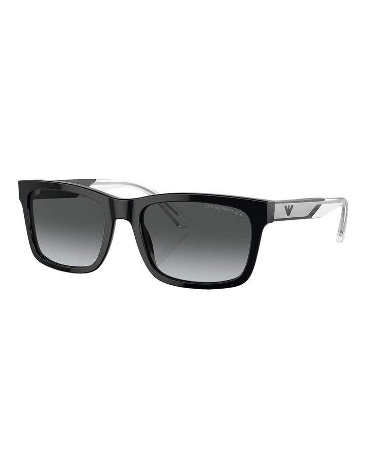 Emporio Armani EA4224 Polarised Sunglasses in Black 1
