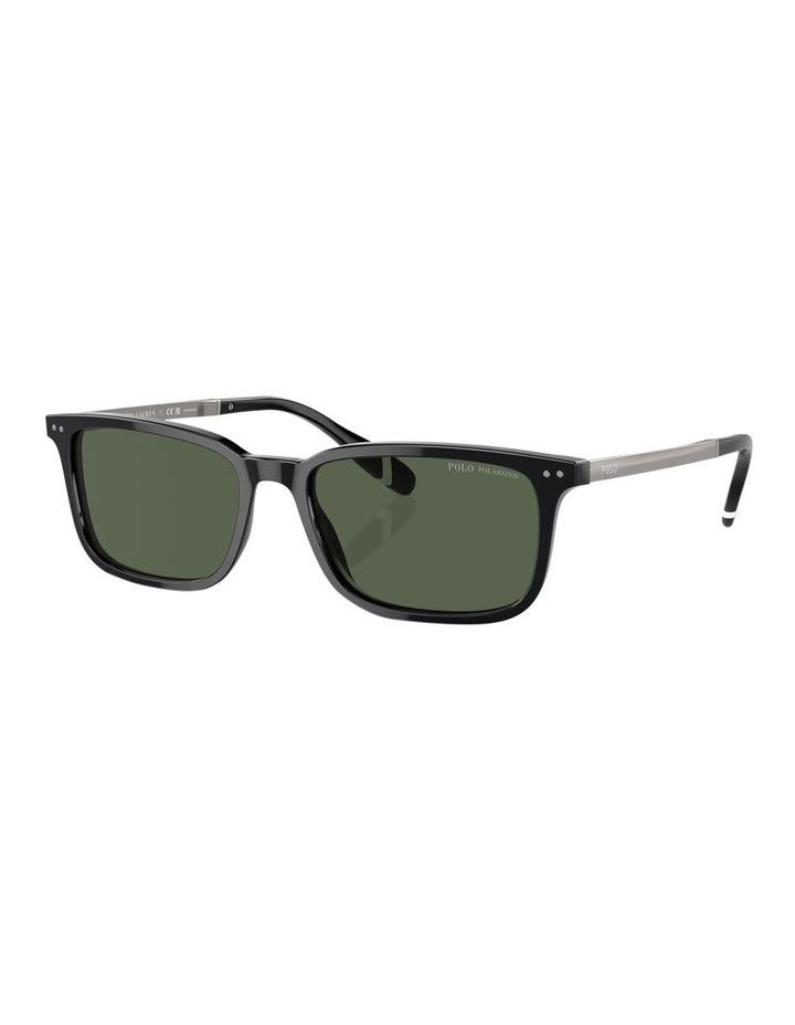 Polo Ralph Lauren PH4212 Polarised Sunglasses in Black 1