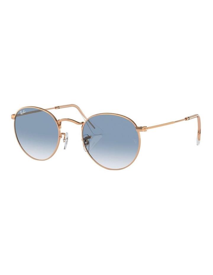 Ray-Ban Round Metal Sunglasses in Gold 1