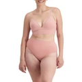 Jockey Skimmies Full Brief in Young Melody Old Rose 10-12