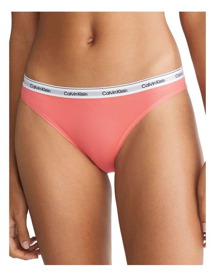 Calvin Klein Modern Logo Bikini in Pink XS