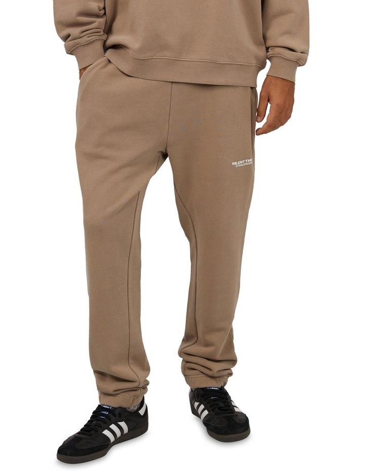 Silent Theory Essential Theory Track Pant in Tan S