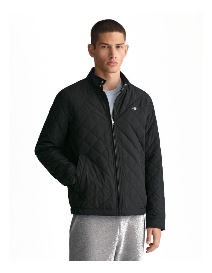 Gant Quilted Windcheater Jacket in Black M