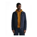 Gant Quilted Windcheater Jacket in Evening Blue Navy XS