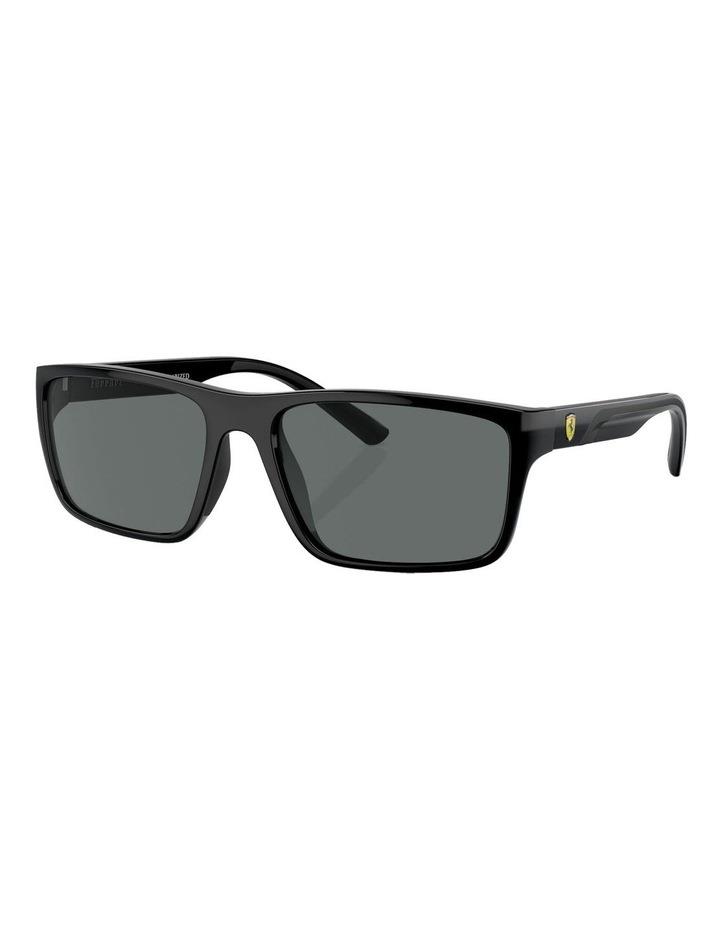 Scuderia Ferrari FZ6003U Polarised Sunglasses in Black 1