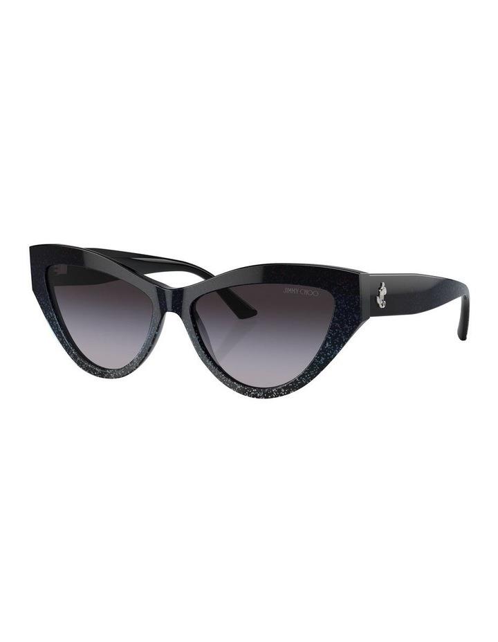 Jimmy Choo JC5004 Sunglasses in Black 1