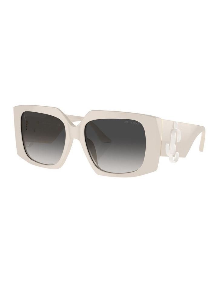 Jimmy Choo JC5006U Sunglasses in White 1