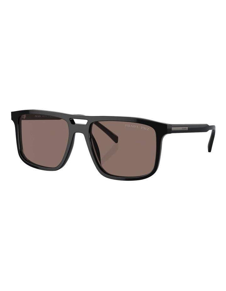Prada PR A22S Polarised Sunglasses in Black 1