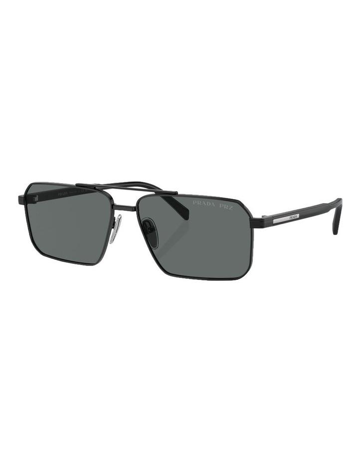 Prada PR A57S Polarised Sunglasses in Black 1