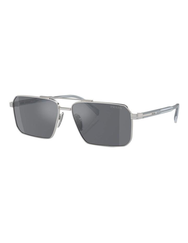 Prada PR A57S Sunglasses in Silver 1