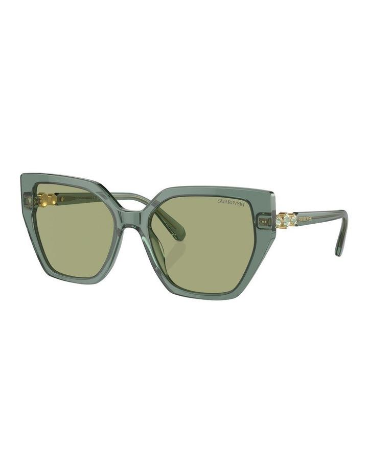 Swarovski SK6016 Sunglasses in Green 1