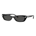 Swarovski SK6019 Sunglasses in Black 1