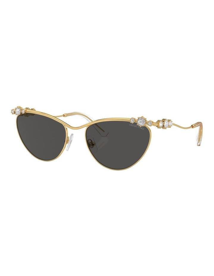 Swarovski SK7017 Sunglasses in Gold 1
