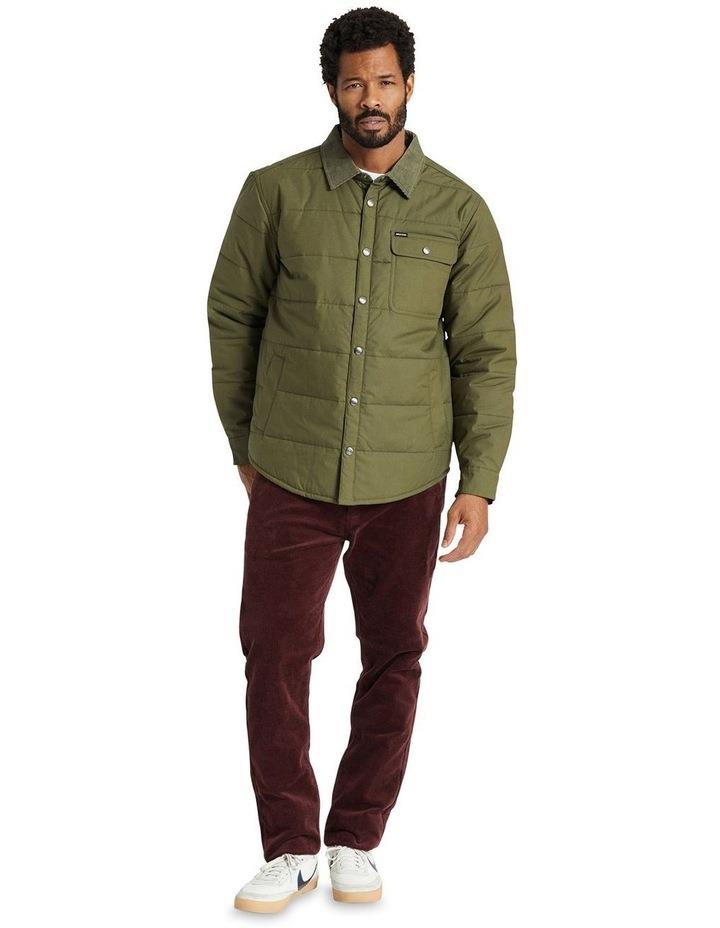 Brixton Cass Military Jacket in Olive M