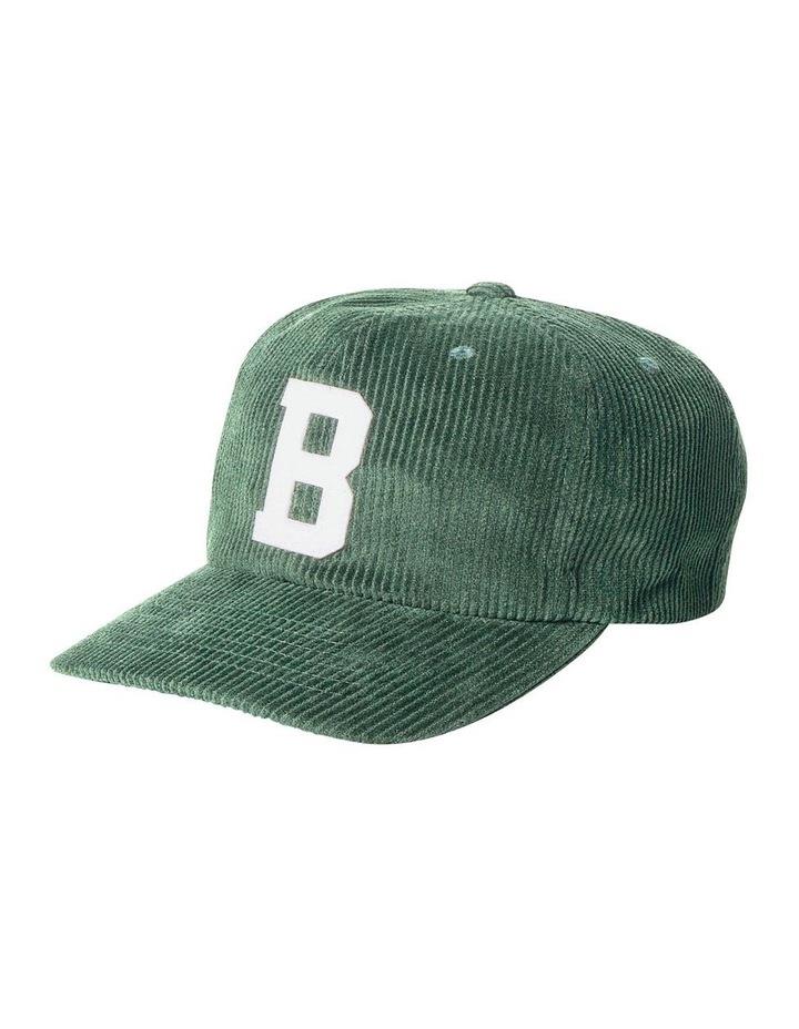 Brixton Big B Cap in Emerald Cord Emerald One Size