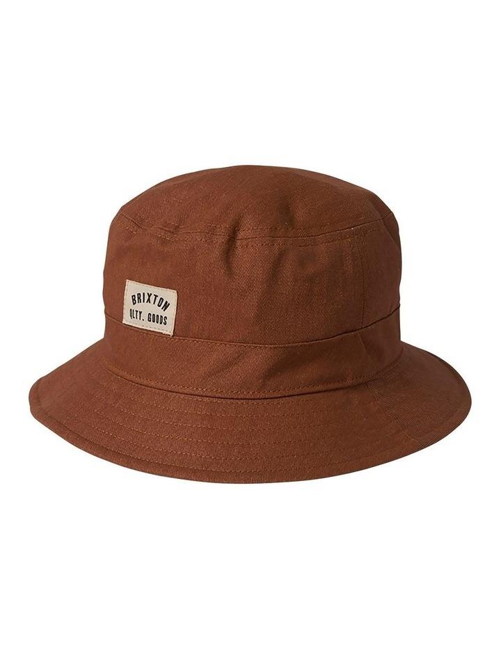 Brixton Brixton Woodburn Bucket Hat in Terracotta Brown L-XL